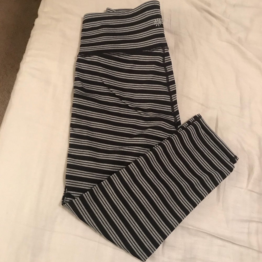 Striped athleta 7/8th length